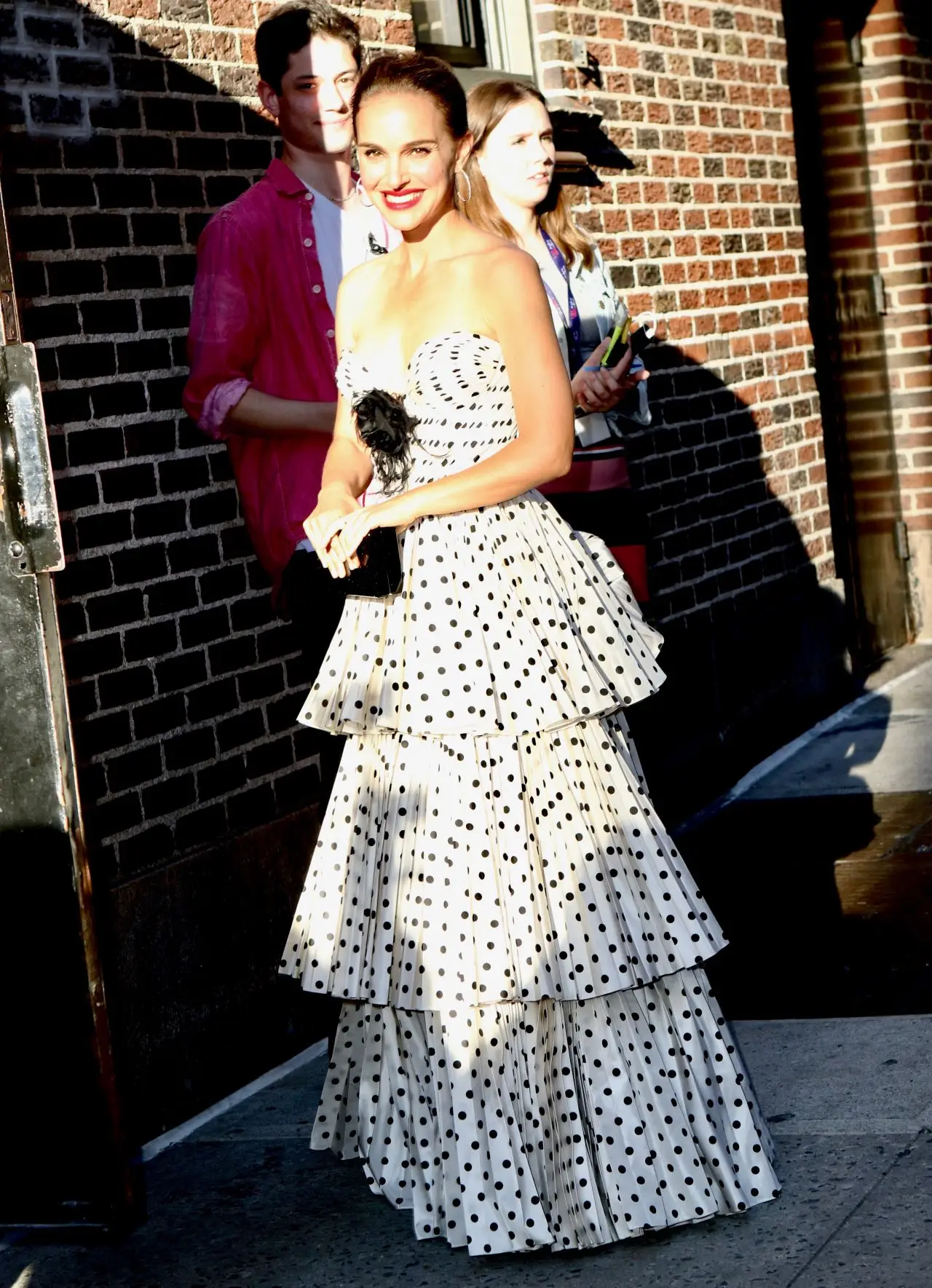 Natalie Portman Photos at the Stephen Colbert Show